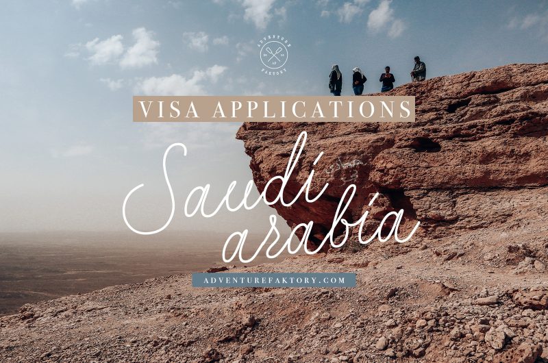 How to get a Tourist Visa for Saudi Arabia 