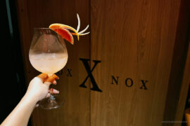 Dine in the dark experience at NOX in Singapore