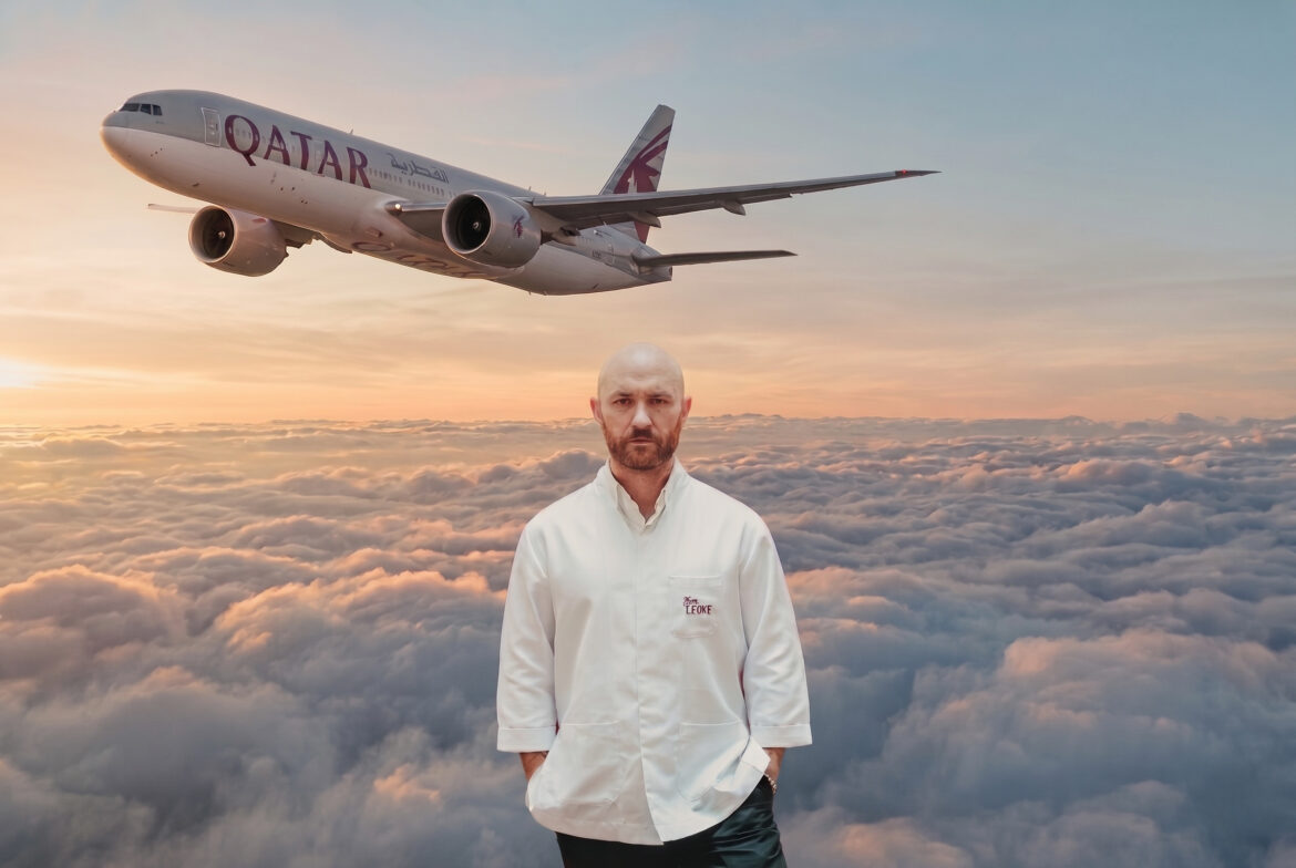 Lorenzo Antinori x Qatar Airways Global Mixologist Consultant announcement