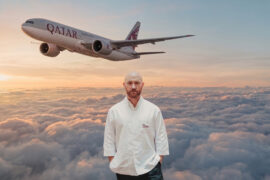 Lorenzo Antinori x Qatar Airways Global Mixologist Consultant announcement
